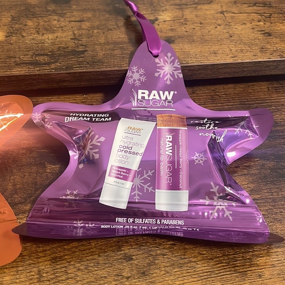 Raw Sugar Ultra Hydrating Lip Balm and Body Lotion set (ONLY PURPLE AVAILABLE)✨ - Picture 1 of 3